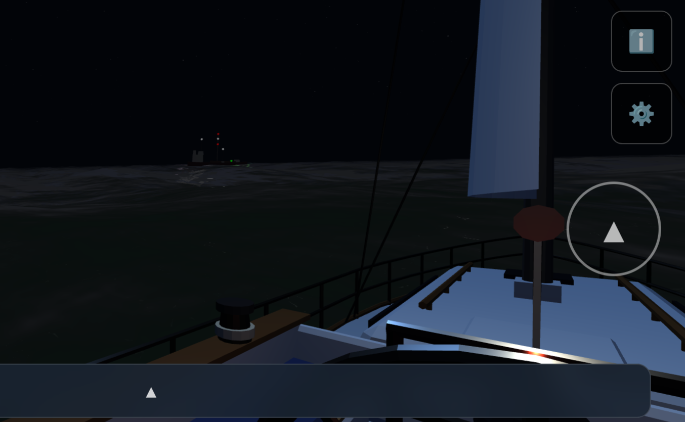 Der 3D-Lichter-Simulator zeigt bei Nacht ein Fahrzeug mit seiner Lichterführung.